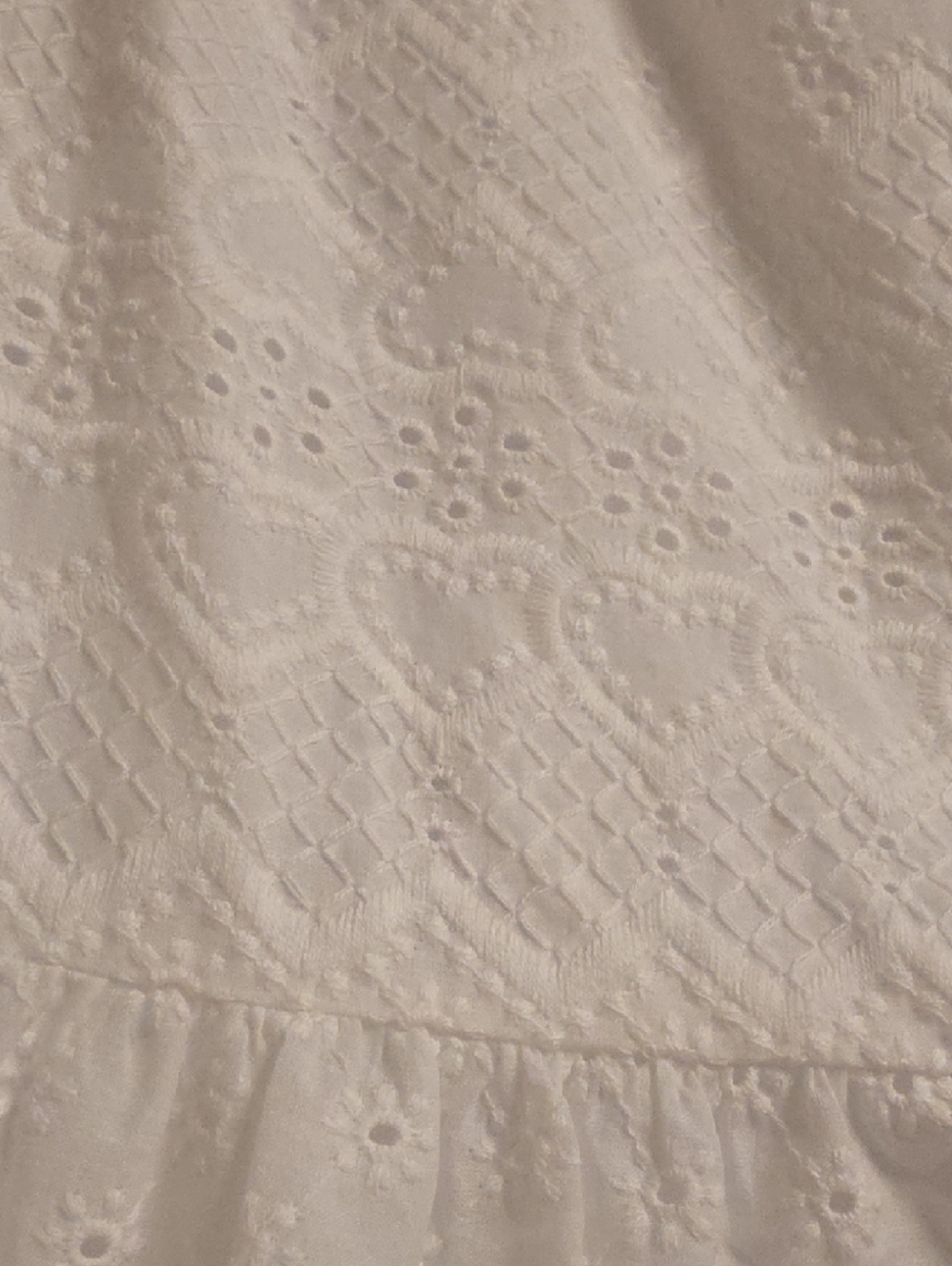 Misa Los Angeles Ksenia Cotton Eyelet Asymmetrical Maxi Dress Size XL - Picture 13 of 16
